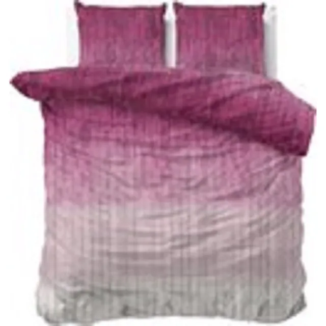 wood frech dekbedovertrek wood frech 240x200 2 kussenslopen pink. roze