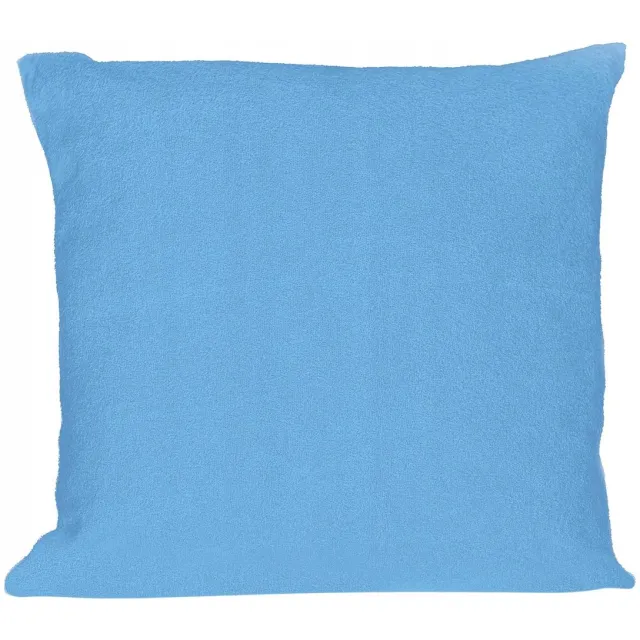 Darymex Frotte Kussensloop Katoen 40x40 Blauw - Zacht & Onderhoudsvriendelijk