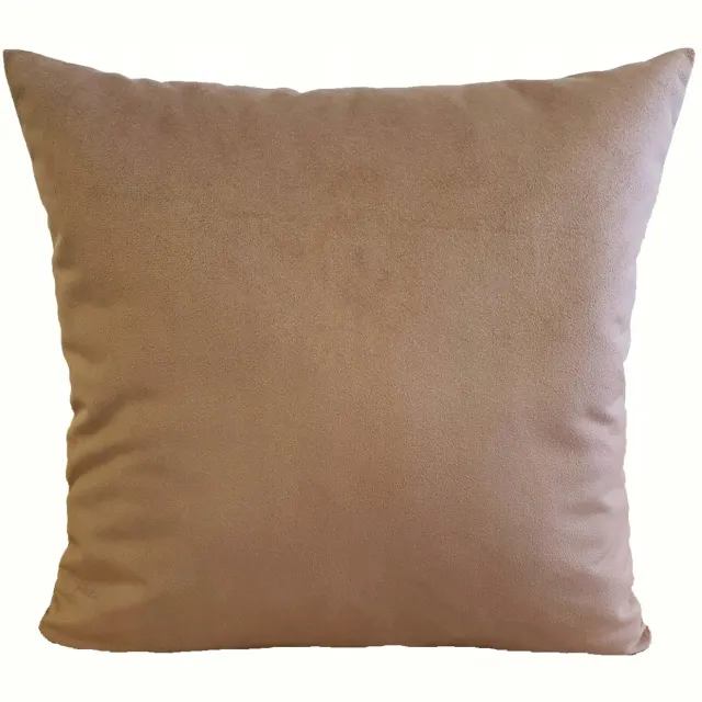 Jasiek Luxe Velours Kussensloop 80x80cm - Zacht en Warm Bruin
