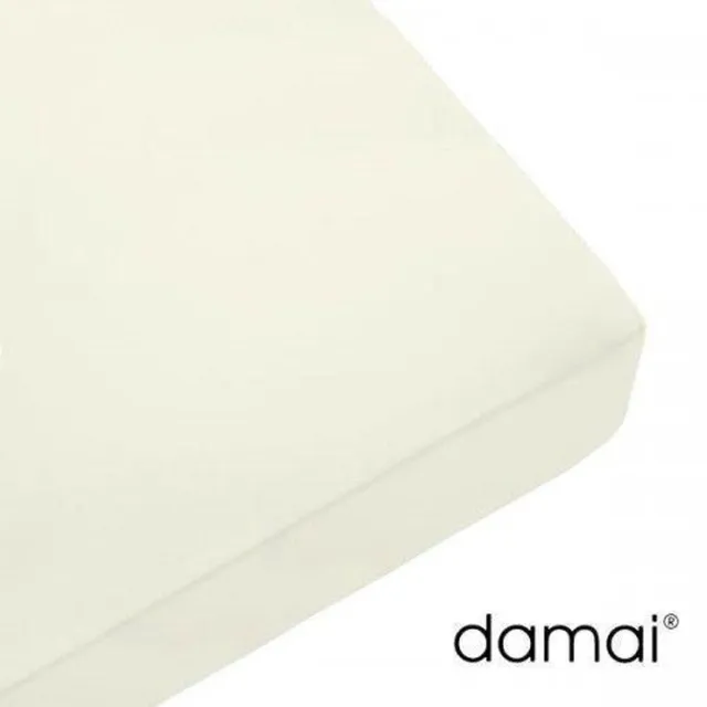 Damai Topcover katoen 180 x 210 Ivoor Standaard - tot 8 cm matrashoogte - Nightkiss ivory (04)