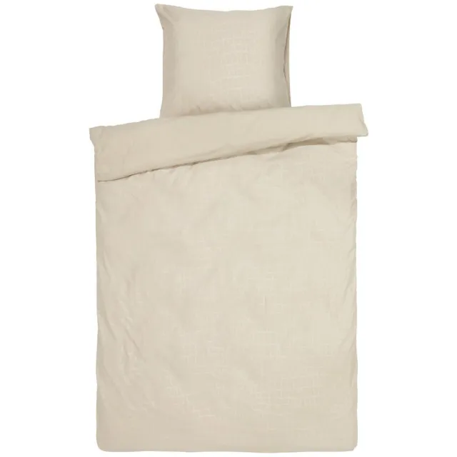 Kwantum Arlo dekbedovertrek beige