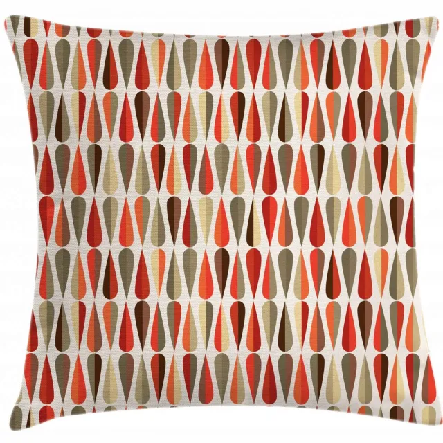 ABAKUHAUS Geometrische Kussenhoes – 40x40 cm – Dubbelzijdig bedrukt, Rits, Multicolor Mehrfarbig