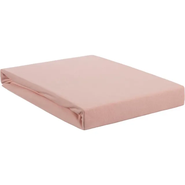 Beddinghouse Jersey Lycra - Splittopper Hoeslaken - 160x200/210/220 - Licht roze