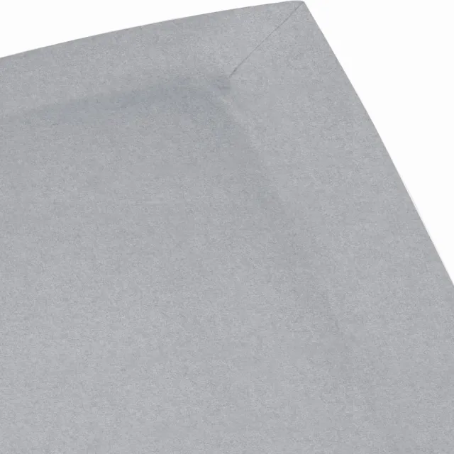 Eleganzzz Topper Hoeslaken 180gr/m2 Hoogwaardig Flanel - Hoeslaken 90x200 - Licht Grijs