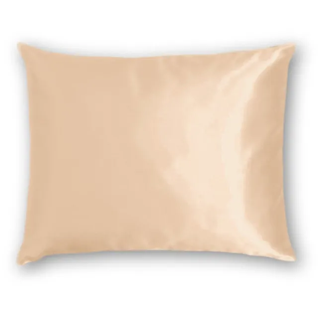 Silk Heaven Zijden kussensloop 60x60cm Donker Champagne hotelsluiting - 22 Momme - 100% moerbeizijde - Silk Heaven - 60x60cm / Hotelsluiting