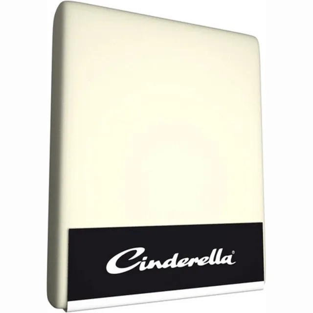Cinderella hoeslaken jersey 90x200 (04)ivory (tot 25cm)
