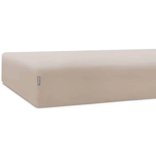 Mumla Cappuccino Katoenen Hoeslaken met Elastiek - 80x160 cm