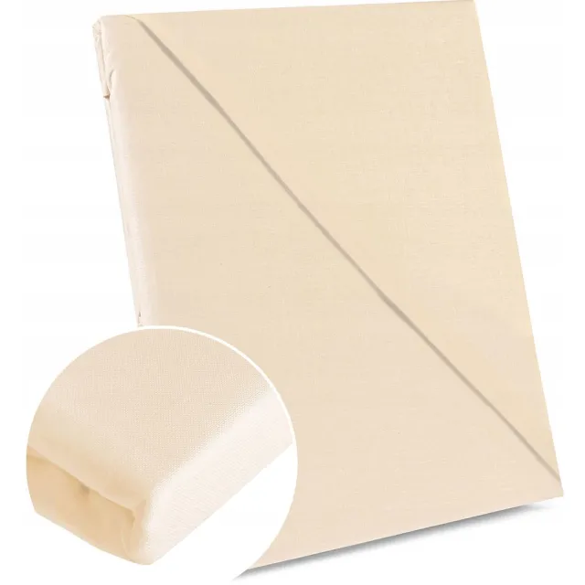 Darymex Beige Katoenen Hoeslaken - 100% Katoen