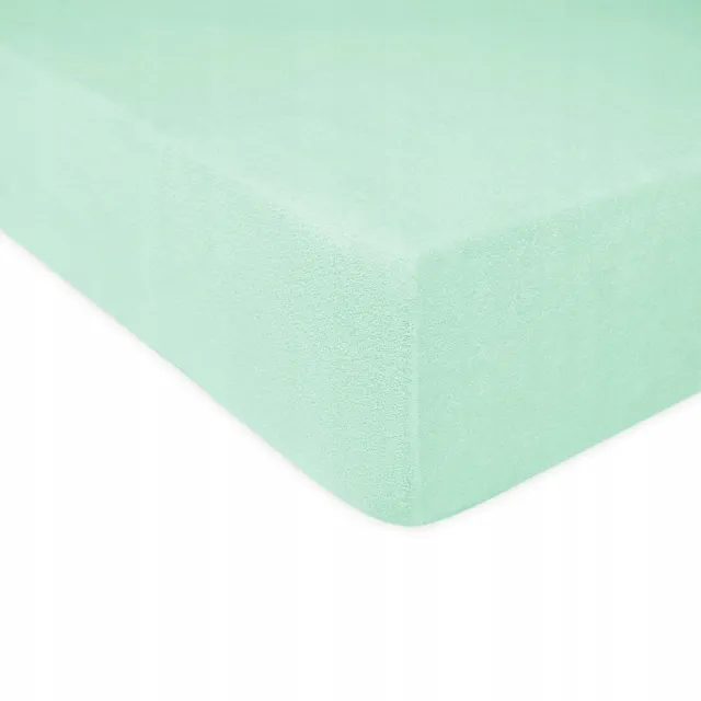 Darymex Frotté hoeslaken met elastiek 80x160 cm - Zeegroen