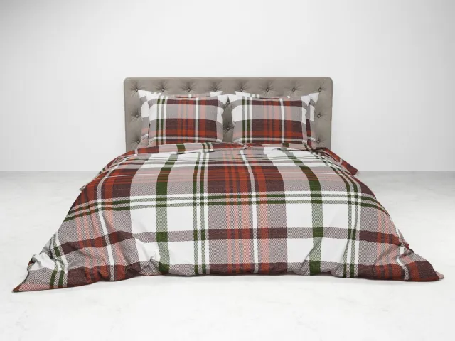Heckettlane Heckett & Lane Flanel Dekbedovertrek Kabil (Multi) - 140x200/220 cm