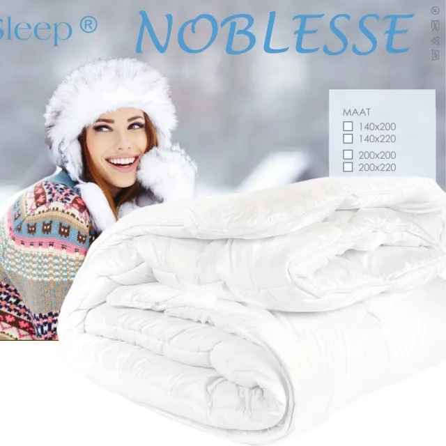 iSleep Noblesse Enkel Dekbed - Eenpersoons - 140x220 cm - Wit