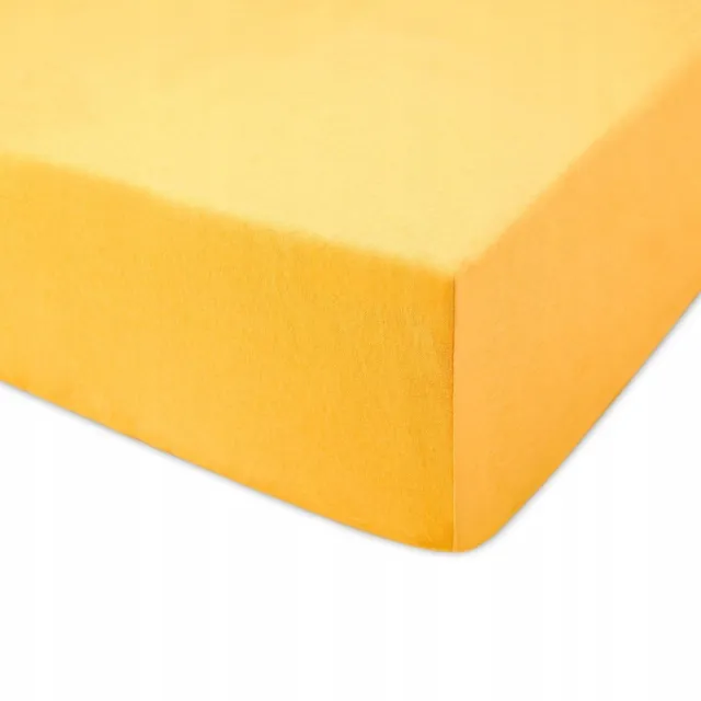 Darymex Jersey hoeslaken met elastiek 70x140 cm - Geel