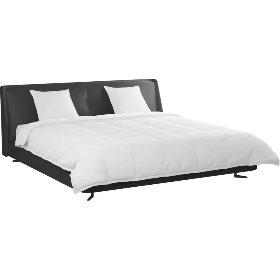 vidaXL Dekbed Set met kussen 3 st Wit Donsveertjes, foto 2