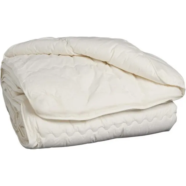 Slaap Vaak Luxe Katoenen All Year Dekbed Enkel - 100% Katoen - 200x200 cm Offwhite