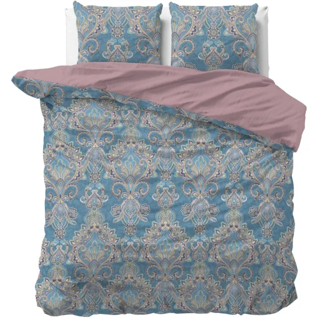 Sleeptime dekbedovertrek Giselle Blauw 200 x 200/220 cm