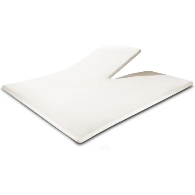 Dreamhouse Sleeptime Splittopper Jersey Hoeslaken - Tweepersoons 160x220 cm - Stretch - Crème