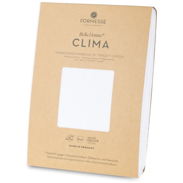 Formesse Bella Donna Clima Moltonhoeslaken - Wit 70/80x200/210/220