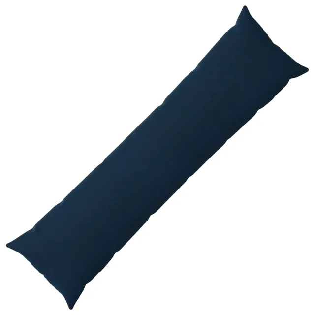vidaXL Kussensloop HEERLEN Blauw 40 x 145 cm Microfiber Fleece