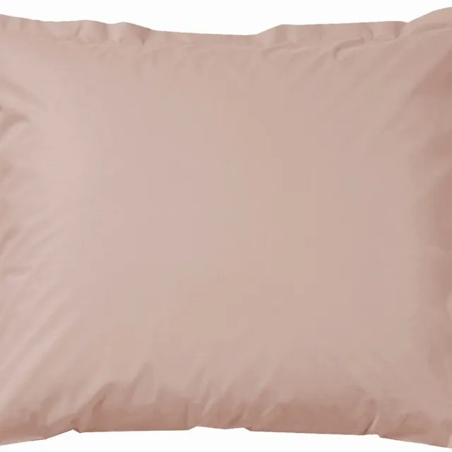 Cinderella Sundays Kussensloop - Satijn - 60x70 cm - Set van 2 - Kussenhoes - Katoensatijn - Zacht Oranje Soft Terra