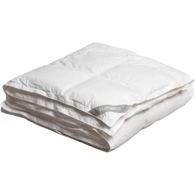 Yumeko dekbed gerecycled dons lente/herfst 140x200 - Biologisch & ecologisch Wit