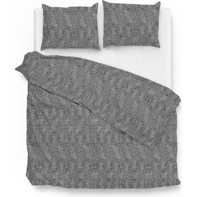 Zohome Blitz Dekbedovertrek - Flanel - Taupe, foto 2
