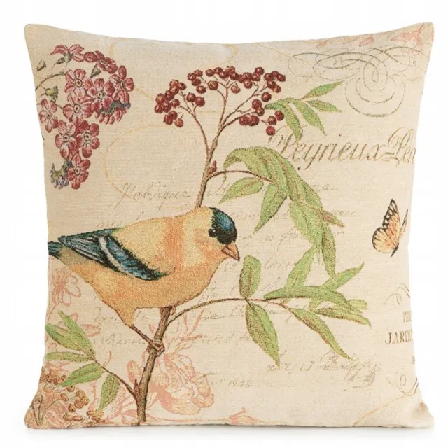Eurofirany Decoratieve Kussenhoes Gobelin 45x45 cm Beige - Stijlvolle Woonkamer & Slaapkamer