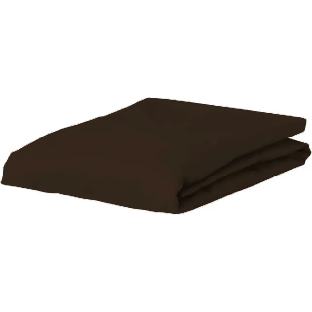 Essenza The Perfect Organic Jersey Hoeslaken Chocolade - 140-160 x 200-220 cm