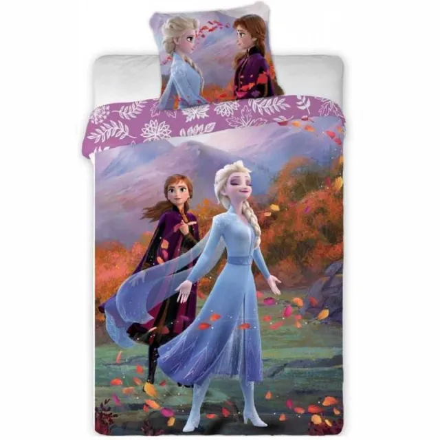 Disney Frozen Frozen dekbedovertrek - 140 x 200 cm. - Disney Frozen dekbed - eenpersoons multi colour