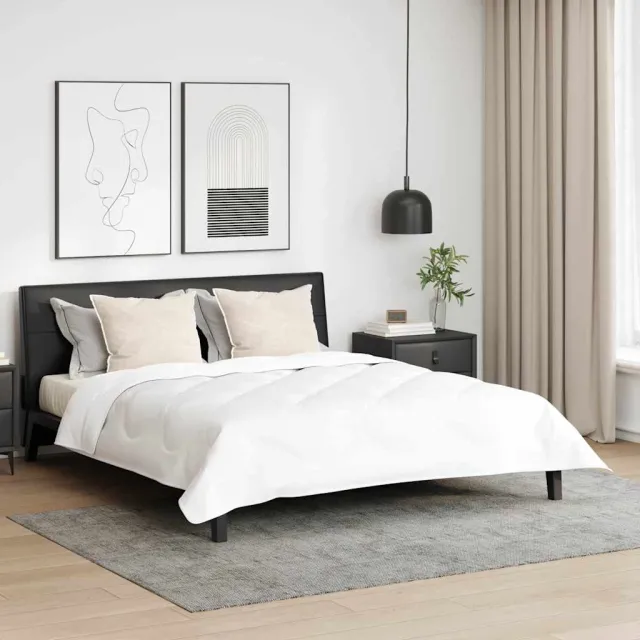 vidaXL Hoofdkussen 2 st 50 x 70 cm Veren Wit