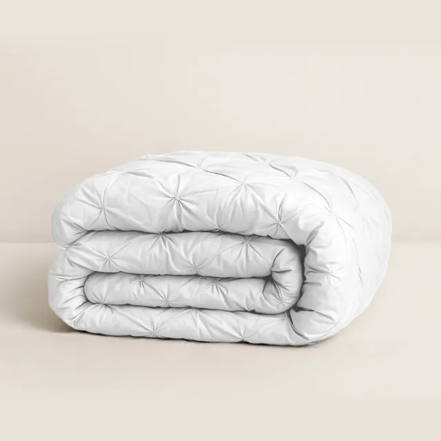 Y-not® Y-NOT – Dekbed Zonder Overtrek 160x200 – Diamond – All Season – Zacht & Wasbaar – Wit White