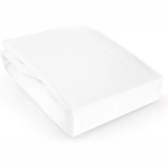 Darymex Beschermend hoeslaken 120x200 cm wit - 2-in-1 functie