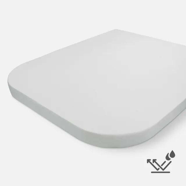 Walra Travel Textiles Matrasbeschermer Waterdicht (queens bed) - Voor Camper of Caravan Wit