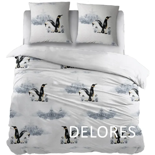 Lekker Snoozen Dekbedovertrek - Lekker Snoozen - Delores - Flanel Wit
