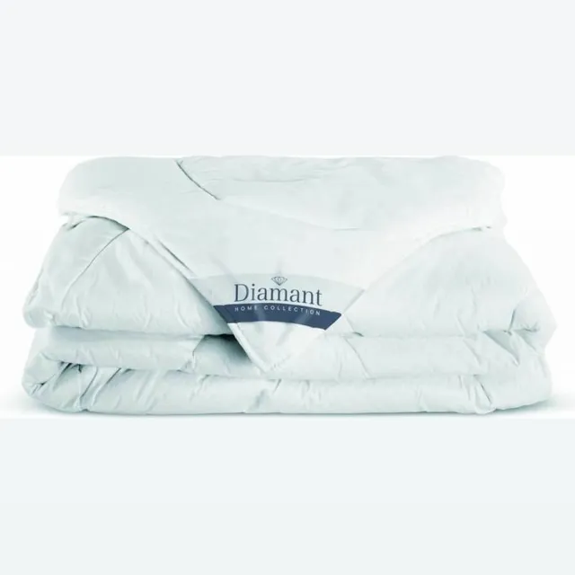 Diamant Dekbed Elegance 10% Eendendons - Enkel - Litsjumeaux - 240x220 cm - Wit