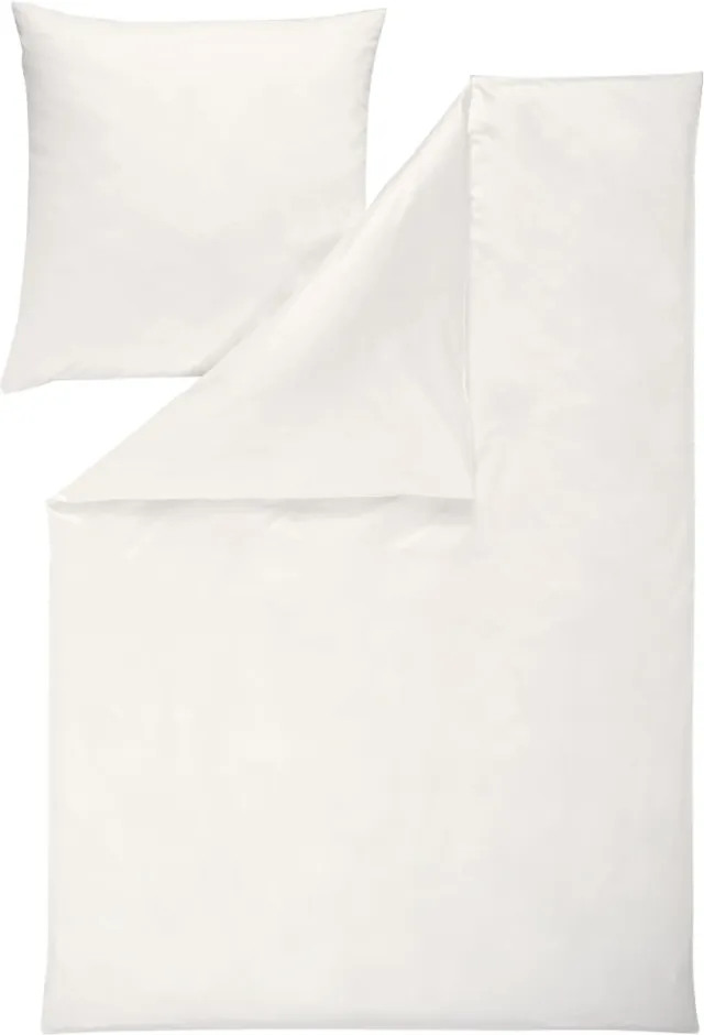 Estella Valetta - Mako-satijnen dekbedovertrekset - 140 x 200 cm - 2-delig Beige