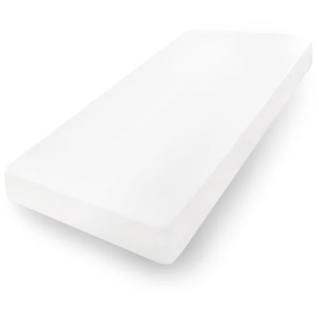 Matex Premium Serie - Jersey Hoeslaken - 90x190/200 - Wit - 30 cm Hoogte