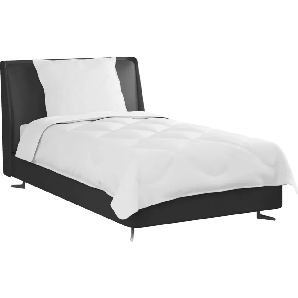 vidaXL Het Duvet voor Elk Seizoen met kussen 2 st Wit Microvezel, foto 3