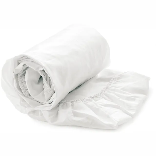 YELLOW HAVE A SUITE NIGHT Yellow Topper Hoeslaken Perkal - Katoen - Suite Mumbai - 180x210-220 cm - Blanc de Blanc - 100% Katoen-Perkal - Lits-Jumeaux Extra Lang