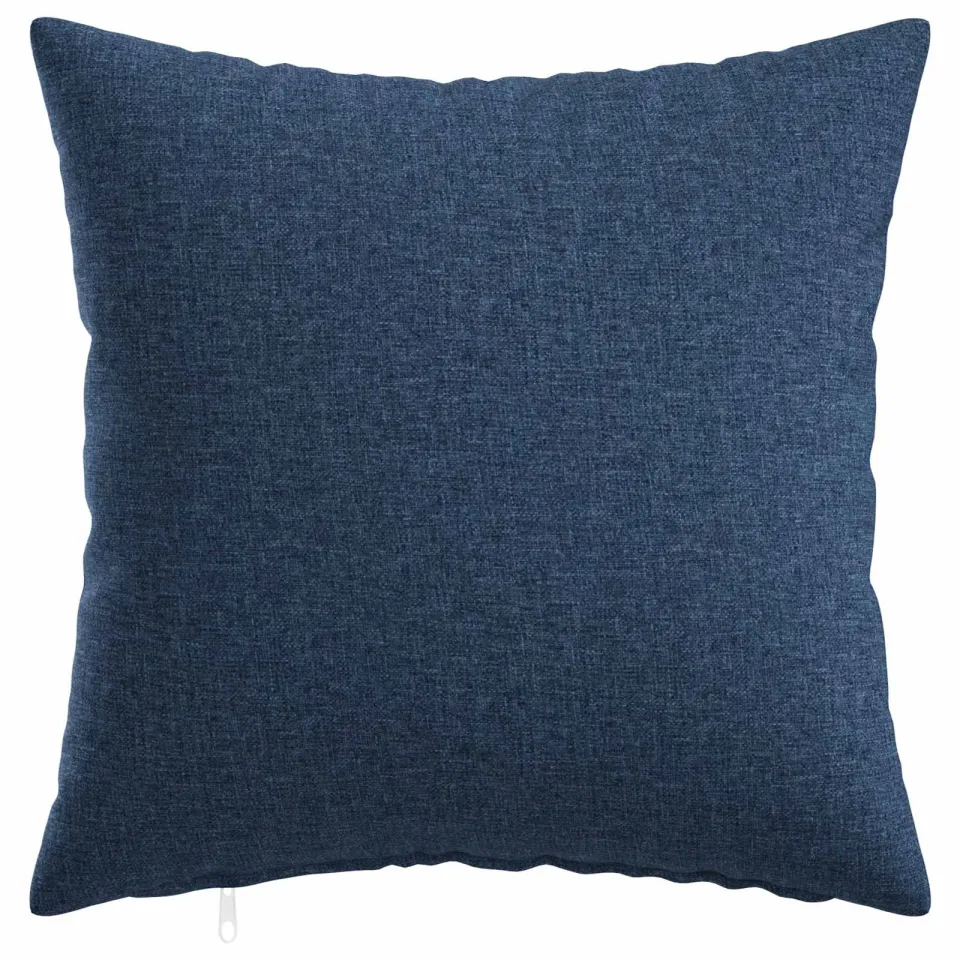 vidaXL Kussensloop 6 st HEERLEN Blauw 45 x 45 cm Stof
