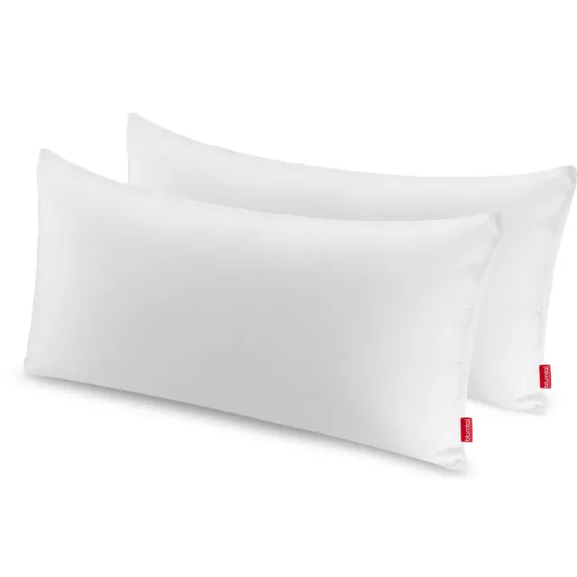 Blumtal Kussen Uno - Hoofdkussen met aanpasbare vulling - 100% Microvezel - 40 x 80 cm - Set van 2 Wit