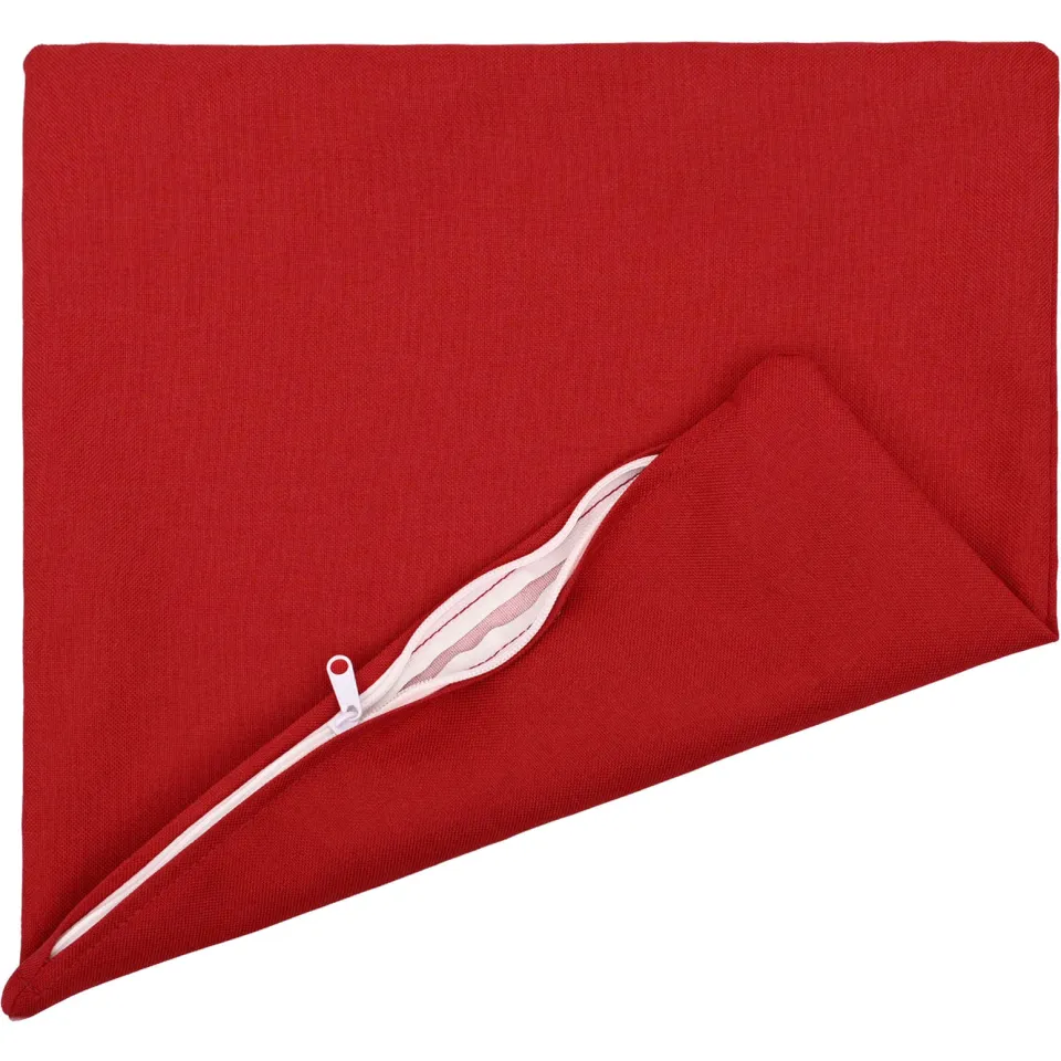 vidaXL Kussensloop 6 st HEERLEN Rood 30 x 30 cm Stof, foto 4