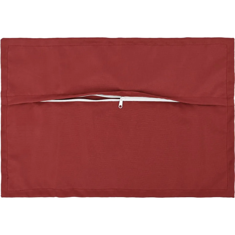 vidaXL Kussensloop 6 st HOUTEN Wijnrood 40 x 60 cm Polyester, foto 4