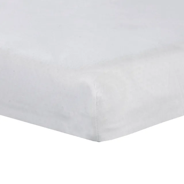ABZ katoenen jersey wieg hoeslaken 40x80 WIT