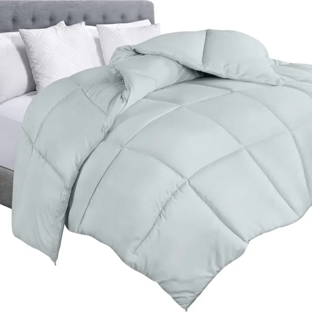 Solacis Dekbed zonder overtrek en wasbaar - Hoesloos - Dekbed - Zonder hoes - Wasbaar - Must have! Lichtgrijs