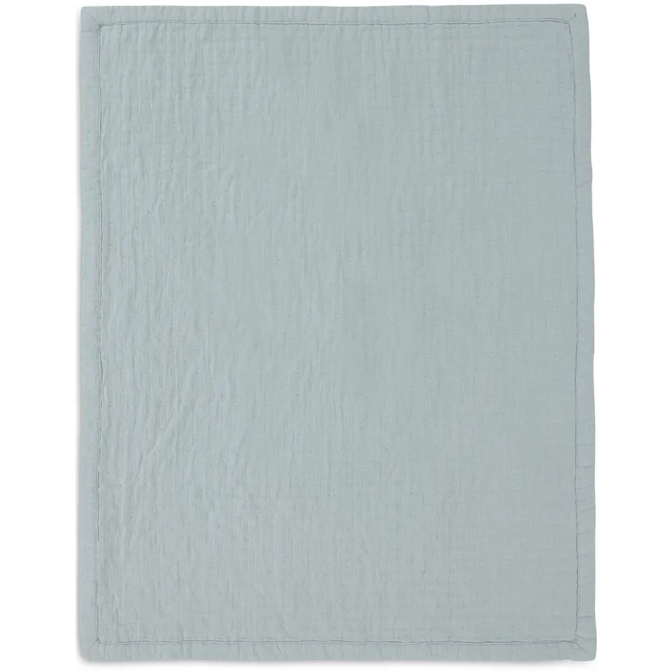 Jollein hydrofiele wiegdeken Jacquard Sea Green, foto 3