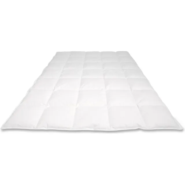 Cassenz Vermeer Donzen Dekbed - 90% eendendons - herfst / warmteklasse 3 - 140 x 200 cm wit