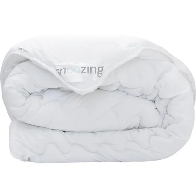 Snoozing Swiss Dreams - Dekbed - Eenpersoons - Synthetisch - 140x220 cm - Wit