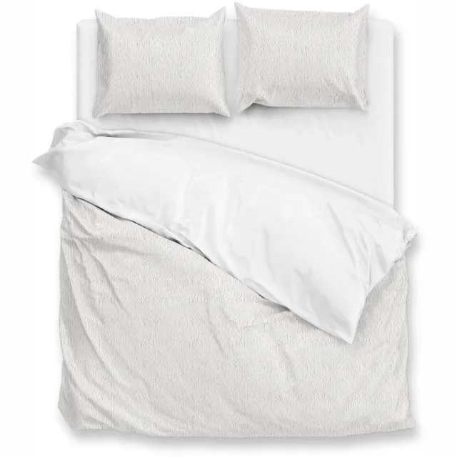 Zohome Teddy Fleece Dekbedovertrek Pile di Sherpa – Dekbedovertrek - White, foto 2