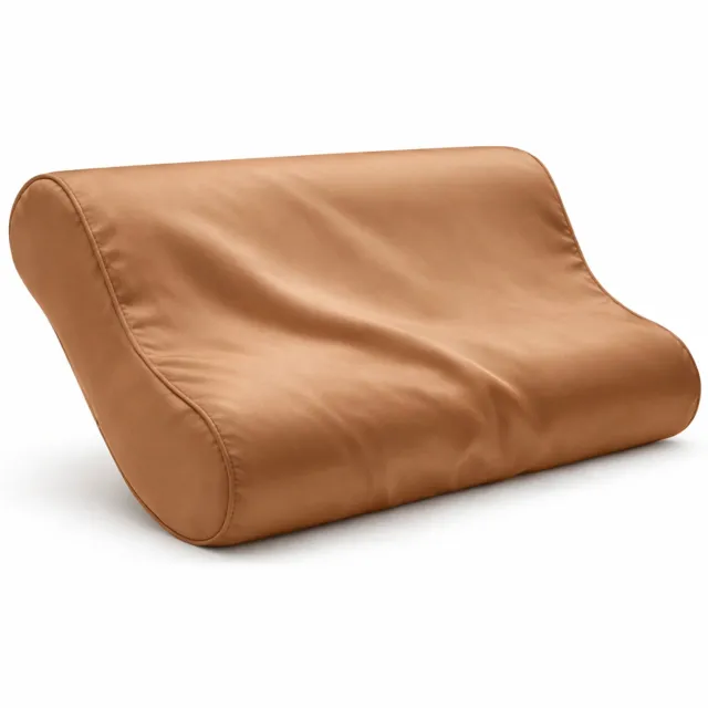 Silk Heaven Zijden kussensloop ergonomisch 30x50cm Amber Silk - 22 Momme - 100% moerbeizijde - Silk Heaven - 30x50cm