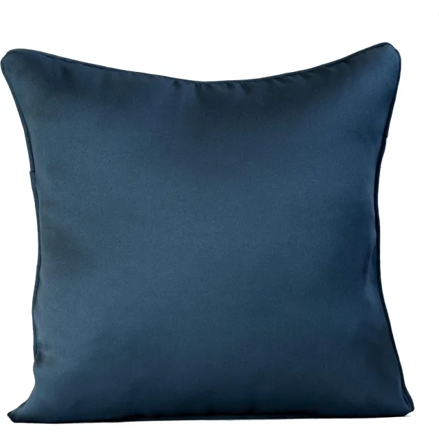 Chic Home Luxe Kussenhoes 45x45 cm Lichtblauw met Glans